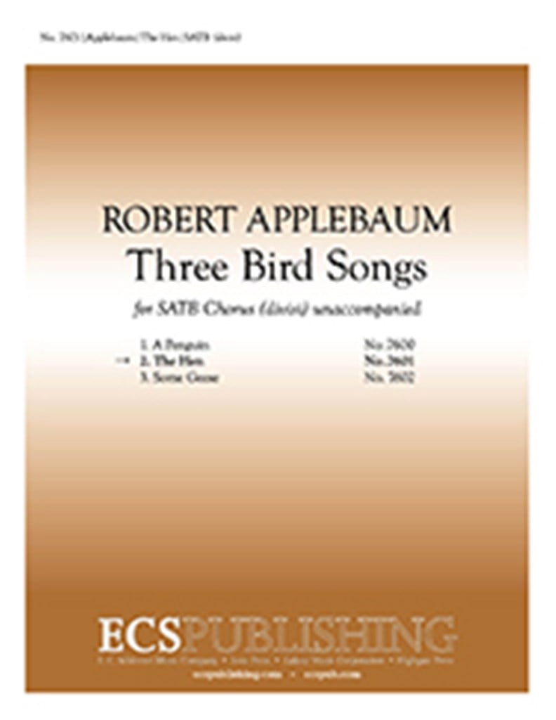 Three Bird Songs: 2. The Hen